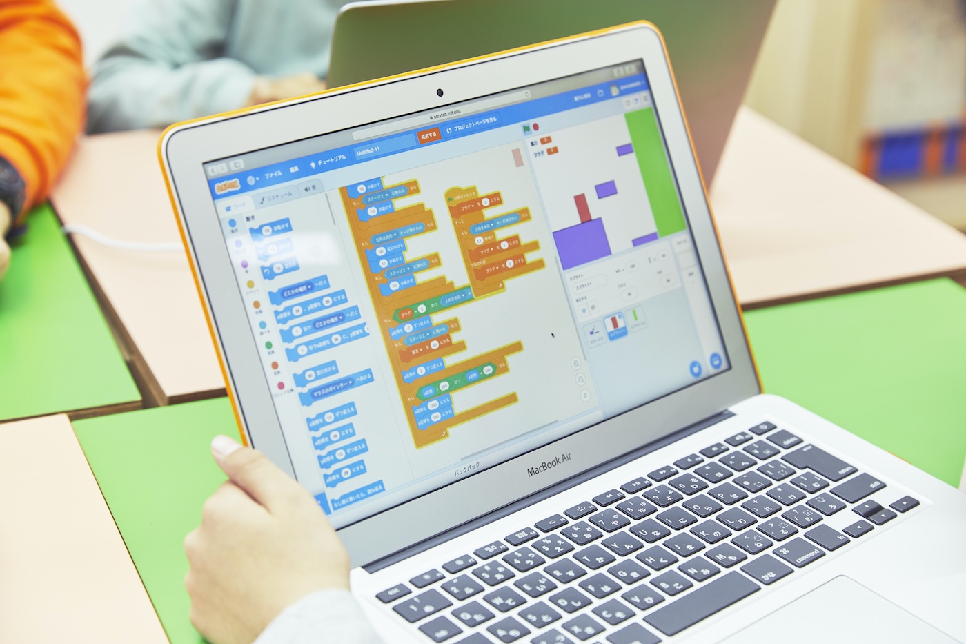 ゲームプログラミングの画面